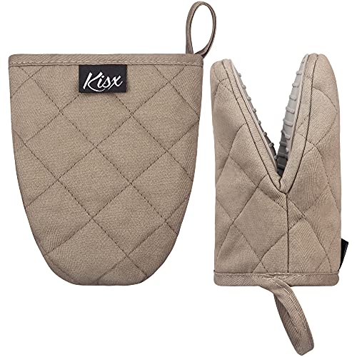 Oven Mitts Heat Resistant (Gray / Mini)