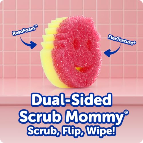 Scrub Mommy Kitchen Sponges (3 Count (Pack of 1) / Exclusive Scrub Mommy)