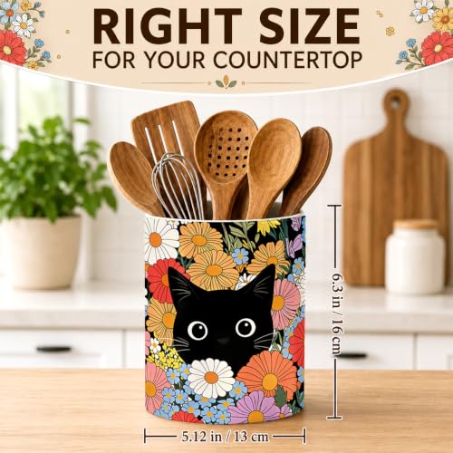 Cat Kitchen Utensil Holder