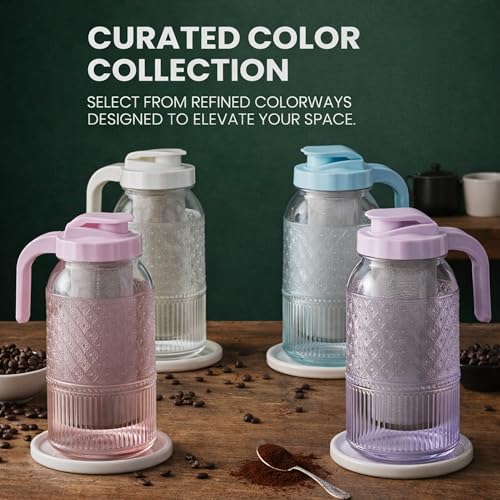 Cold Brew Coffee Maker 64 oz (Blue)