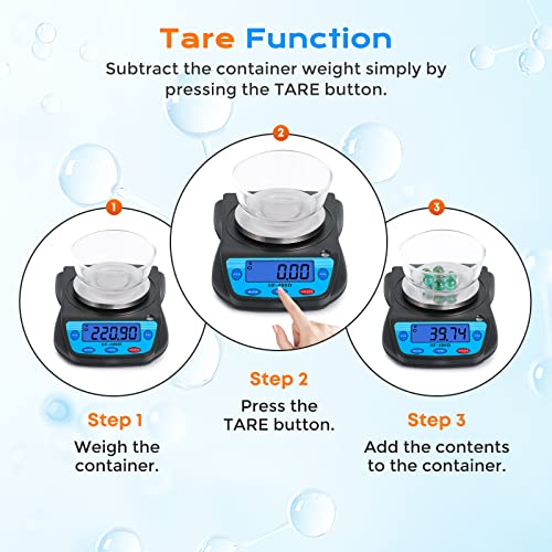 Digital Lab Scale 600g x 0.01g Precision Electronic Scale LCD Display Analytical Balance Jewelry Scale Scientific Scale 0.01g Accuracy (Black)