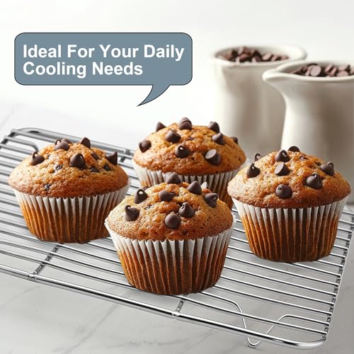 Cooling Rack 9.75” x 7.5” Stainless Steel Wire Baking Rack (9.75"*7.5")