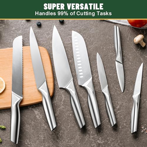 Knife Set EWFEN 14 (Concave-dotted Handle)