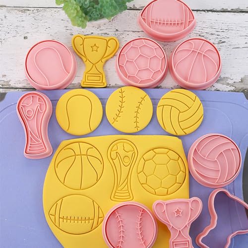 Ball Shape Cookie Cutters Set (Ball Shape (8 Pcs))