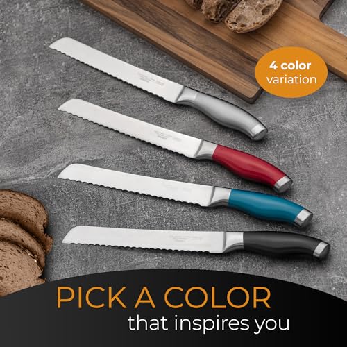 Serrated Bread Knife Ultra (Lake Blue)