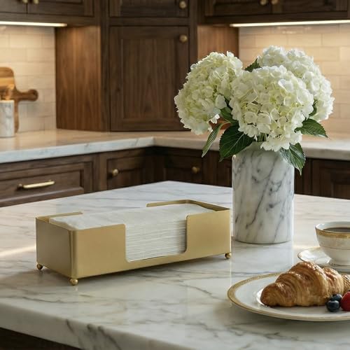 Gold Paper Towel Holder (Brass)