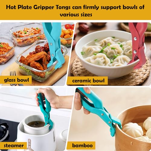 Hot Plate Gripper Tongs for Bowls