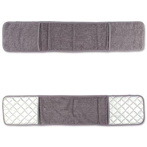Basic Terry Collection 100% Cotton Quilted (Gray / Double Mitt)