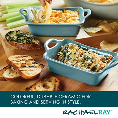 Ceramics Au Gratin Set (Agave Blue)