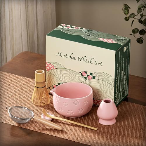 Matcha Whisk Set (Pink)