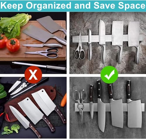 Magnetic Knife Holder for Wall (10 inches)