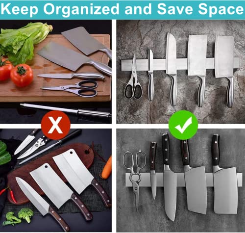 Magnetic Knife Holder for Wall (17 inches)