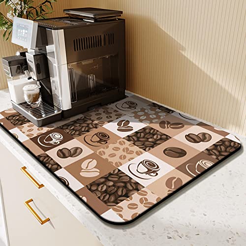 Fun Coffee Mat 23inx15in (Coffee-5 / 23" x 15")