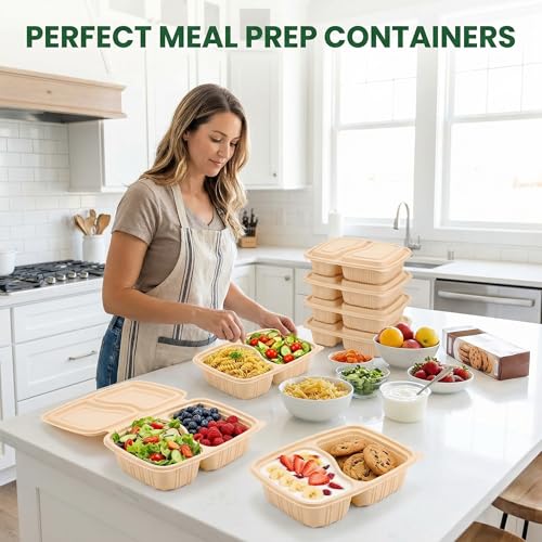 100 Piece 50 Pack (2 Comp-50 Pack)