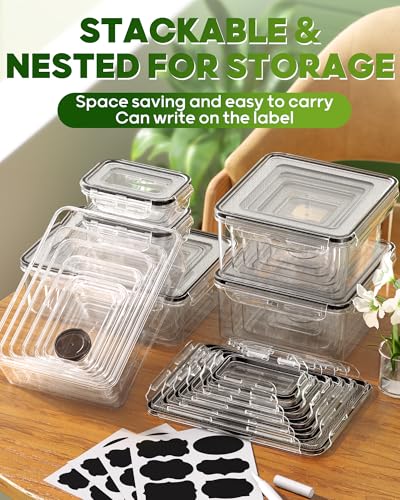 60 PCS Food Storage Containers with Lids (60 PCS)
