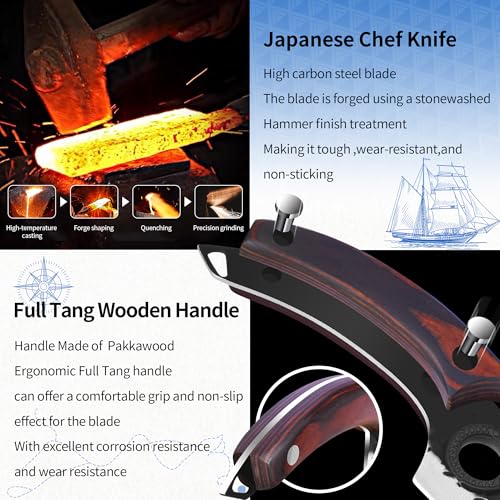 Knife Block Set (Coffee)