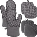 4 Pcs Oven Mitts and Pot Holders