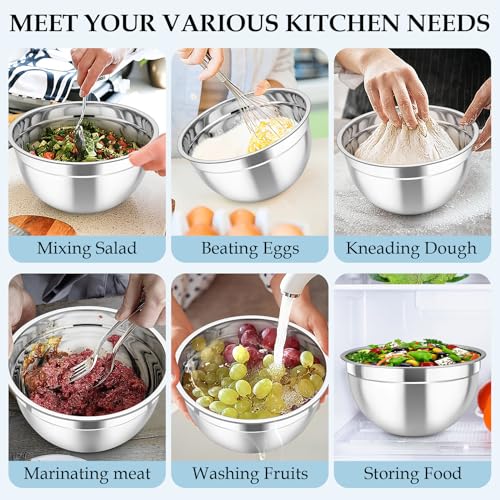 Mixing Bowls Set of 6 (Black)