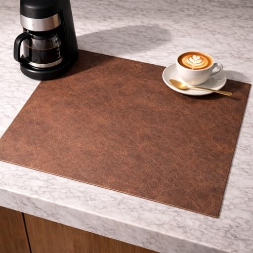 Coffee Mat Dish Drying Mat (19" x 12")