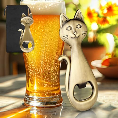 Cat Beer Bottle Opener (Bronze)