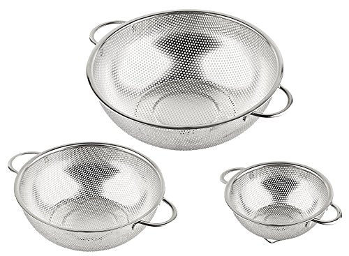 3 Piece Stainless Steel Mesh Micro