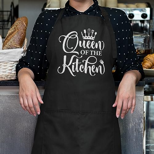 Apron for Women Queen of The Kitchen (Cooking 1)
