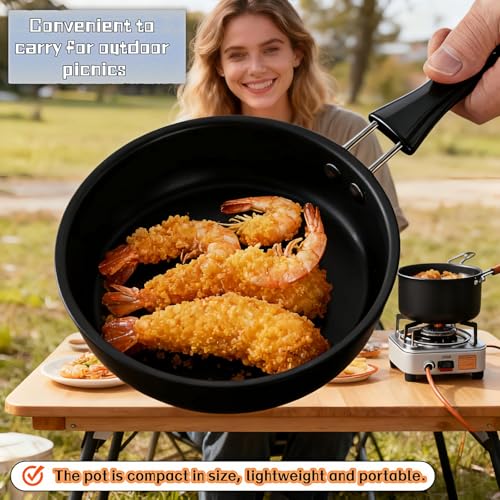 4.7 Inch Mini Frying Pan (Black)