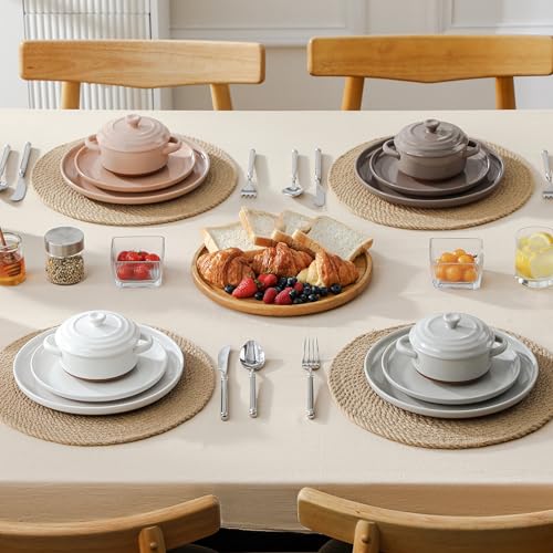 12 OZ Small Casserole Dishes for Oven (Multicolor)