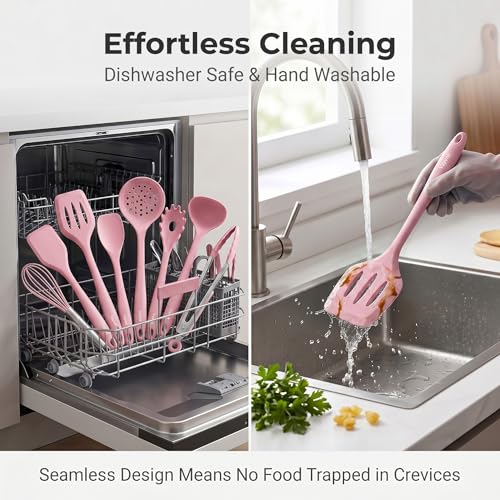 Cooking Utensils Set (Pink)