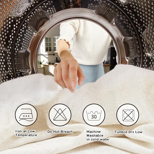Country Curtains for Sliding Glass Door (50"W x 108"L (Pack of 2) / Linen)