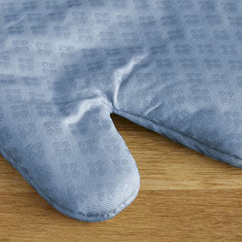 Asteroid Oven Mitt Set (7"x12.5" / Blue Velvet)