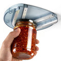 Mount on Cabinet Jar Opener for Weak Hands (Blue)