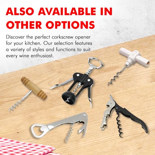 Select Travel Corkscrew (White / 4 inches in length)
