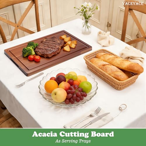 Wood Chopping Board (Natural / 16.5"x12"x1")