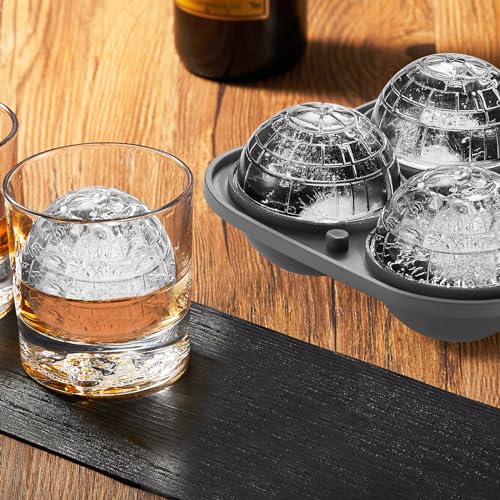 3D Death Star Ice Cube Molds (Death Star Ice Mold)