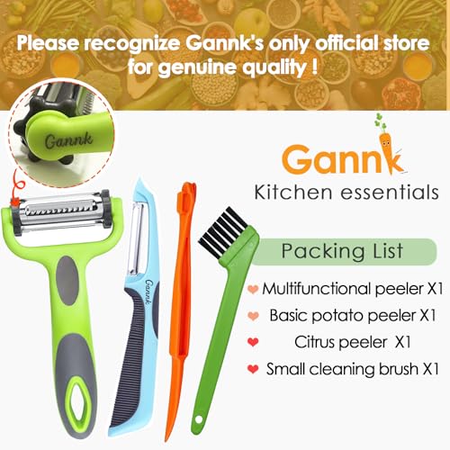 Potato Apple Vegetable Peelers for Kitchen (Colorful)