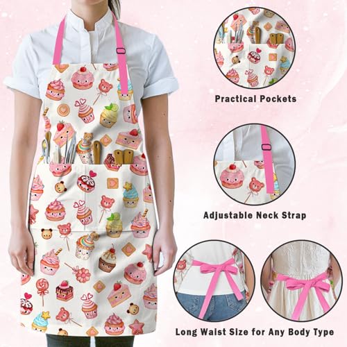 2 Pack Mommy and Me Aprons (Cake)