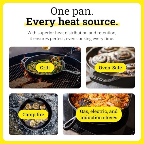 Pre Seasoned Cast Iron Skillet (Skillet / 9-inch)