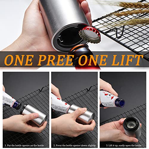 Portable Push Down Magnetic Beer Bottle Openers (8pcs/pack)