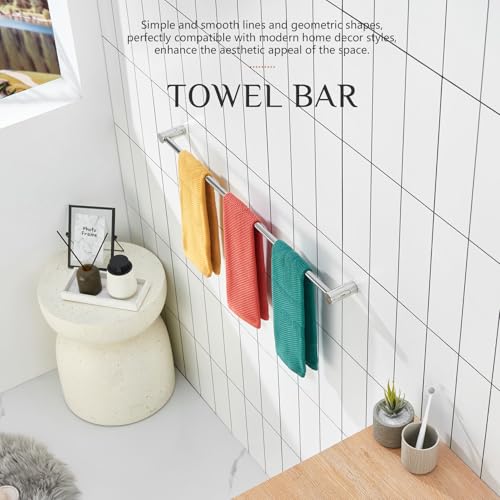 Towel Holder Chrome 36 (Polishd Chrome / 36-Inch)