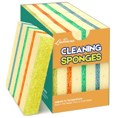 6 Pack Scrub Sponge (Multi-Layer)