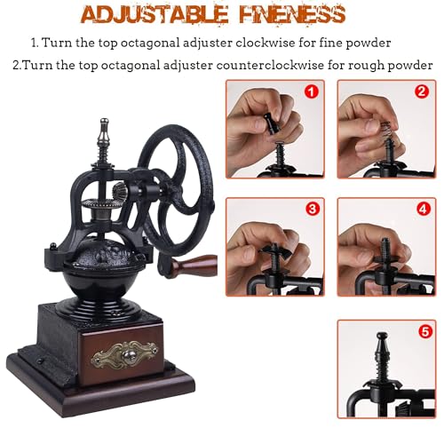 Manual Burr Coffee Grinder