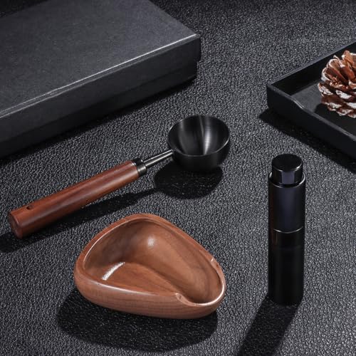 3pcs Coffee Bean Dosing Cup Set (Black and Brown)