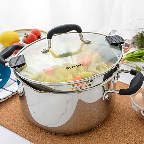 6 Quart Stainless Steel Stock Pot (6 Quarts)