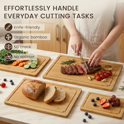 Extra Large Cutting Board Set (Assorted Sizes (4-Piece))