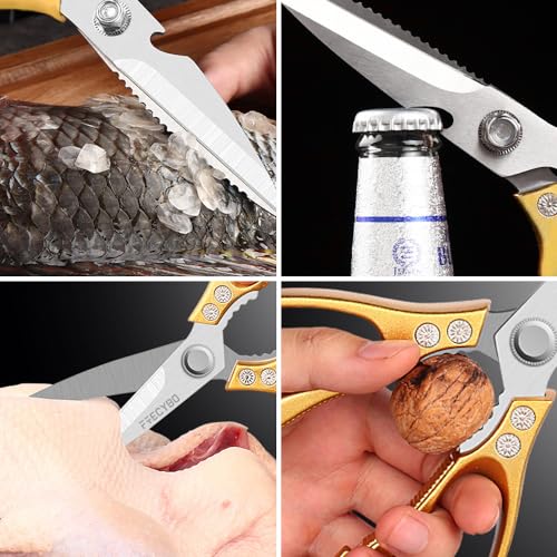 Kitchen Scissors (Golden)