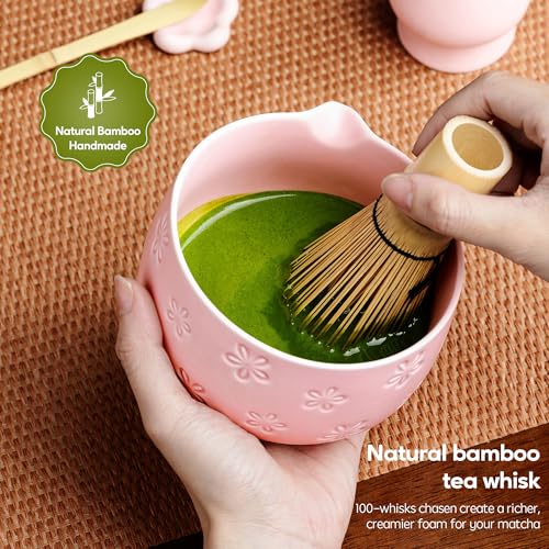 Matcha Whisk Set (Pink)