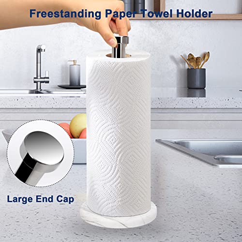 Standing Paper Towel Holder (Chrome Finish)