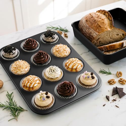 16 Piece Baking Pan Set (Black / 16PCS)