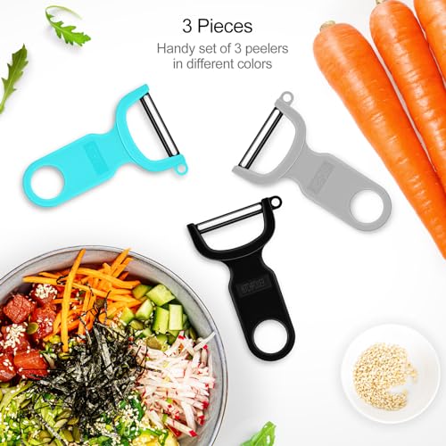 Original Vegetable Peeler (Grey/Blue/Black)